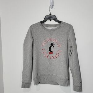 University of Cincinnati Women's Lightweight Champion Gray Sweatshirt
